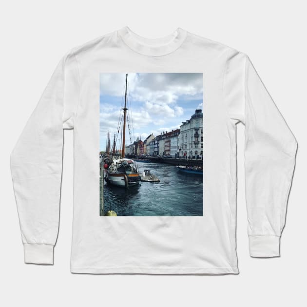 Copenhagen Long Sleeve T-Shirt by Tess Salazar Espinoza